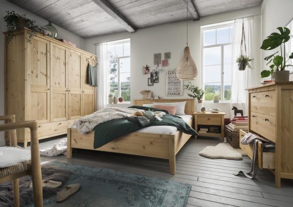 Massief houten bed Emile - Afbeelding 3