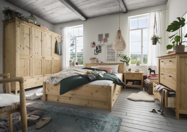 Massief houten bed Emile - Afbeelding 4